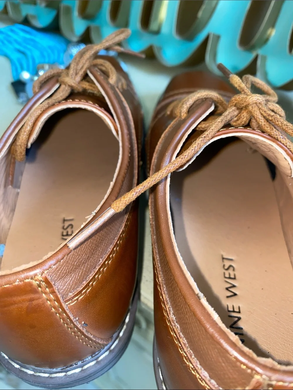 NINE WEST Lace-up Oxford Shoes